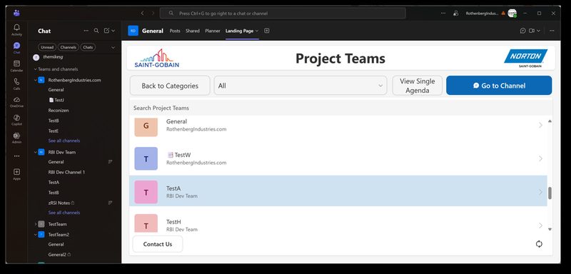 Enterprise Teams Command Center